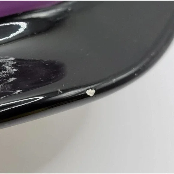 Yankee Candle Black Halloween Witch Hat Spiders Ceramic Candle Jar Topper Shade - Picture 11 of 11